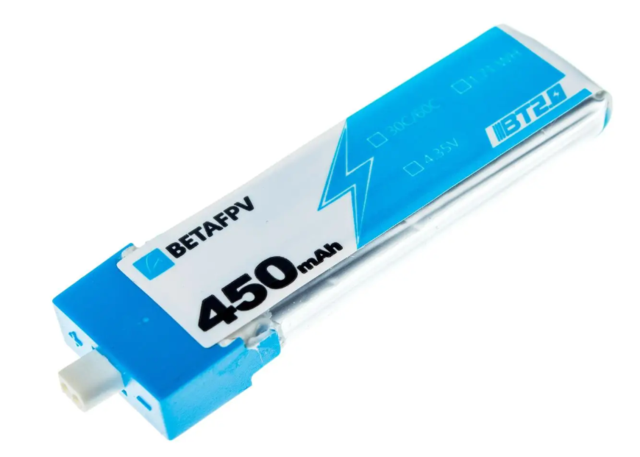 Аккумулятор BetaFPV BT2.0 450mAh 1S 30C